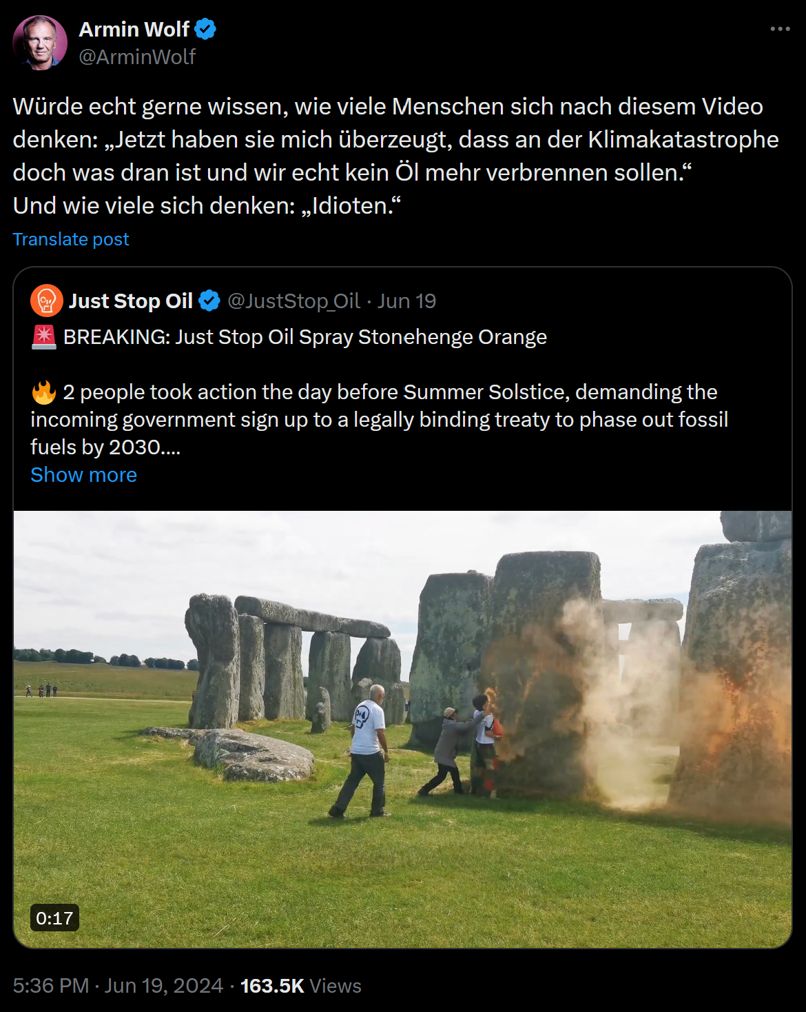 Armin Wolf Twitter Shitpost